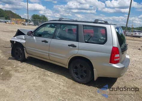 2005 Subaru Forester 2.5Xs from USA, damaged, VIN JF1SG65615G755098